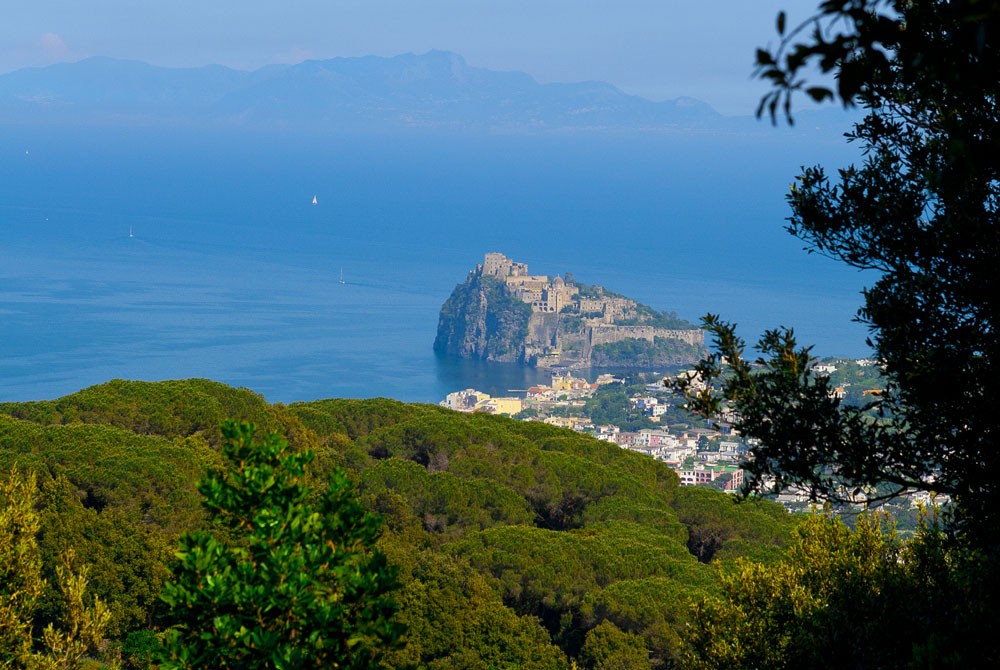 Ischia slopes north and east
